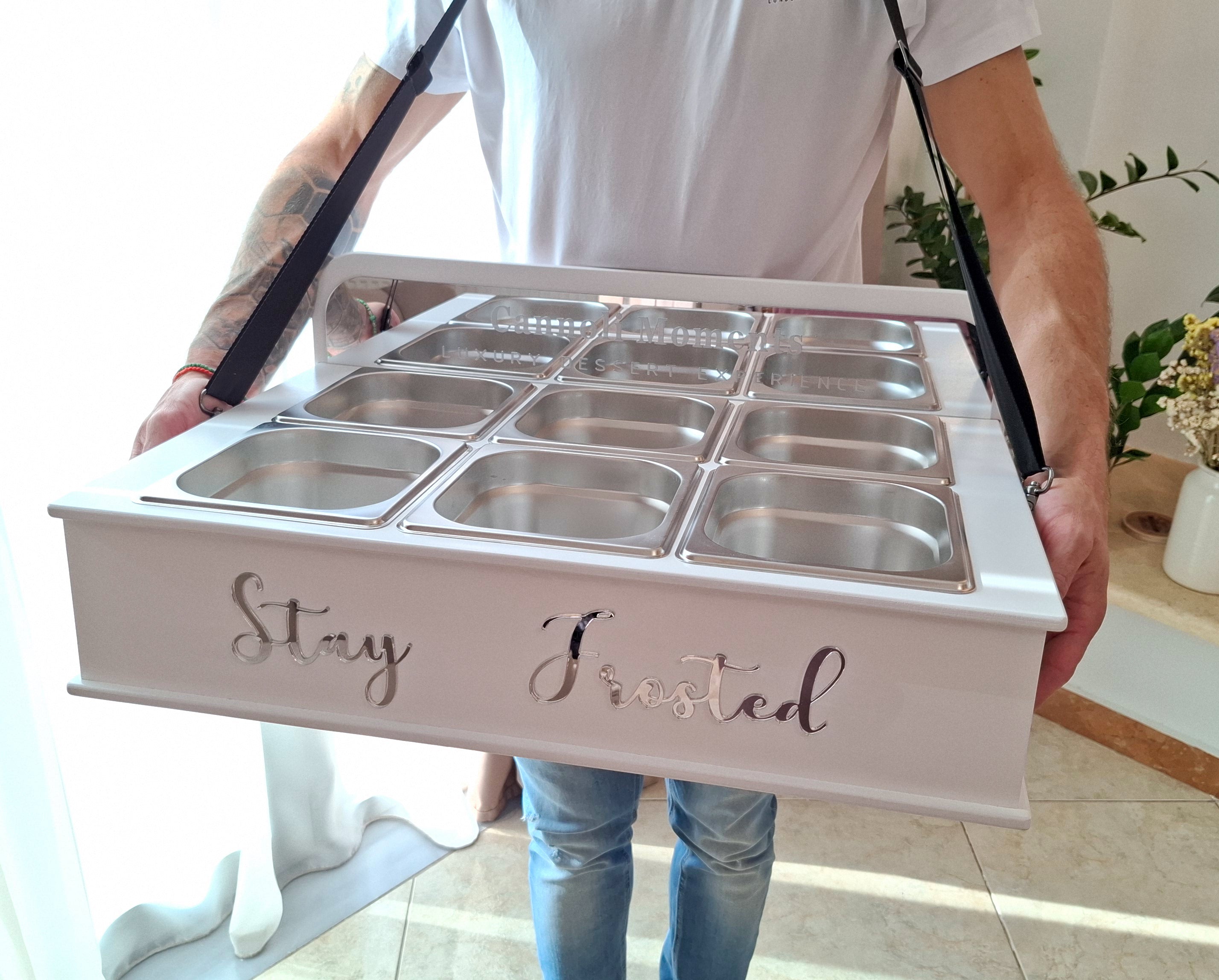 Wearable Serving Tray – Custom Mobile Food & Dessert Station